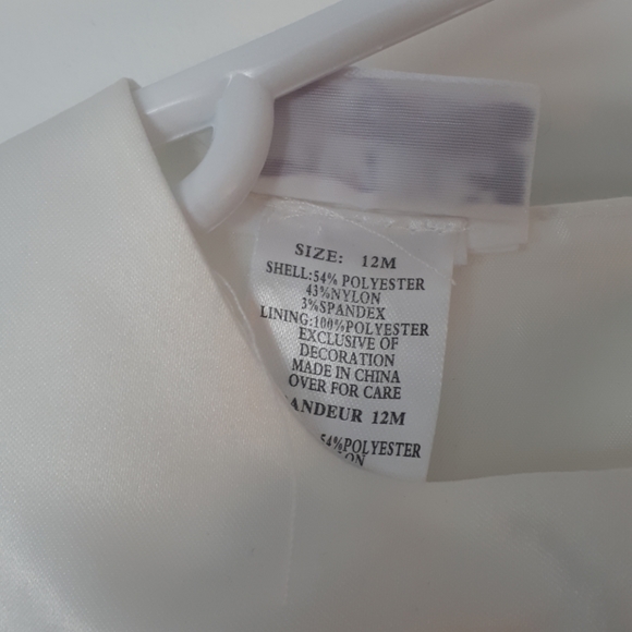 ⭐Blueberi Boulevard Baby Girls' Lace Dress 12M - Picture 5 of 8